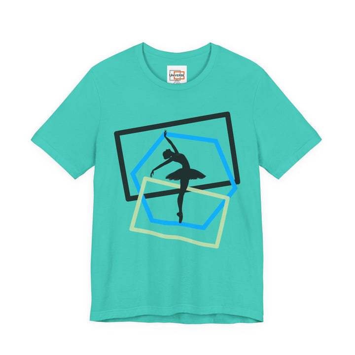 Minimal Ballerina Light — Unisex Graphic Tee | Universe