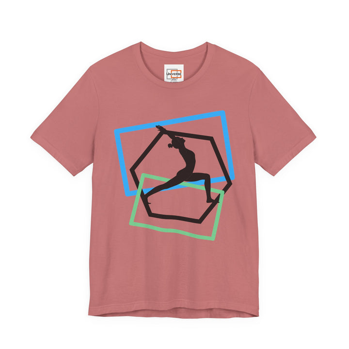 Minimal Yoga 2 Light — Unisex Graphic Tee | Universe