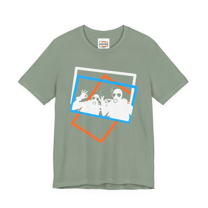 Minimal Scuba Duo Dark — Unisex Graphic Tee | Universe