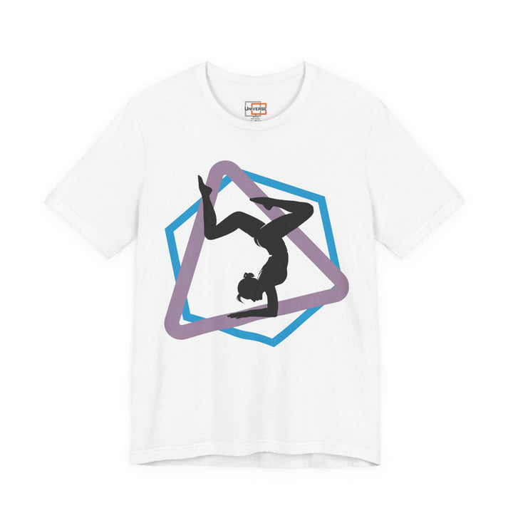 Minimal Yoga Light — Unisex Graphic Tee | Universe