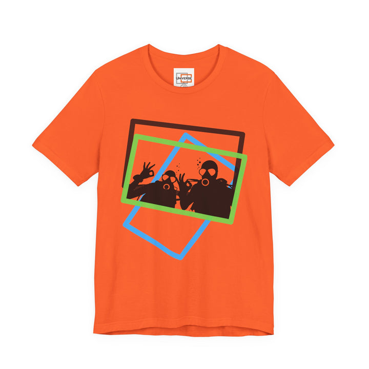 Minimal Scuba Duo Light — Unisex Graphic Tee | Universe