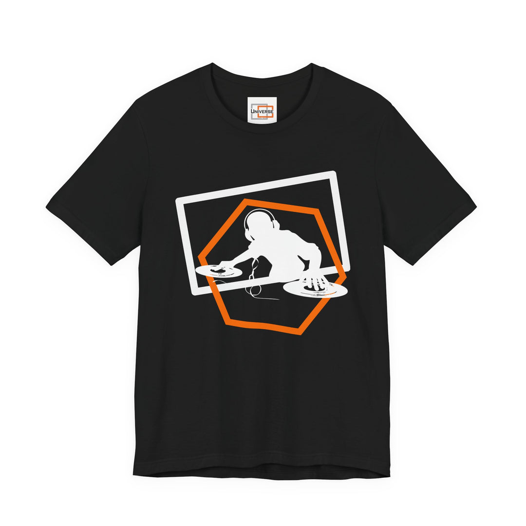 Minimal DJ Dark — Unisex Graphic Tee | Universe