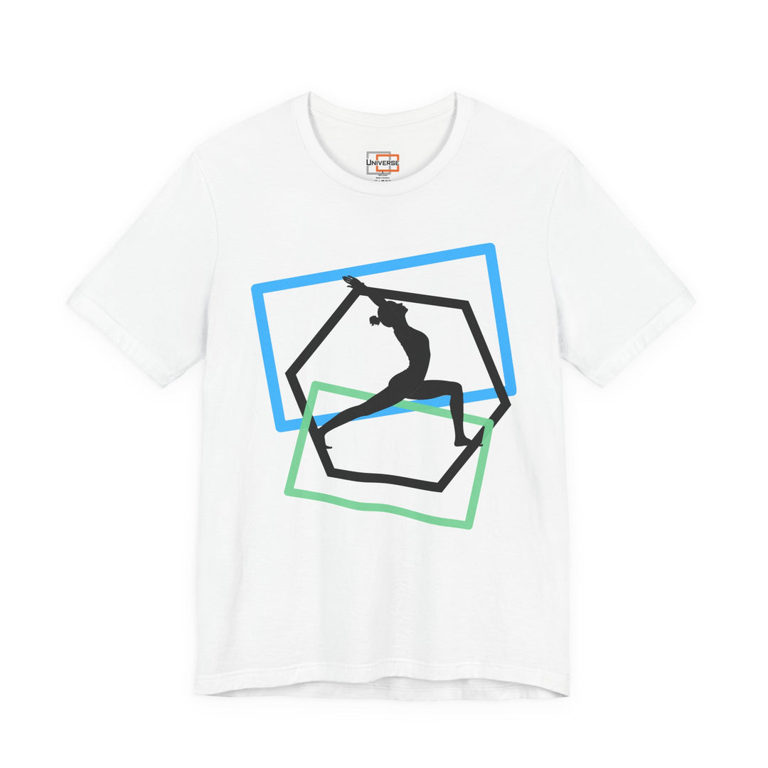 Minimal Yoga 2 Light — Unisex Graphic Tee | Universe