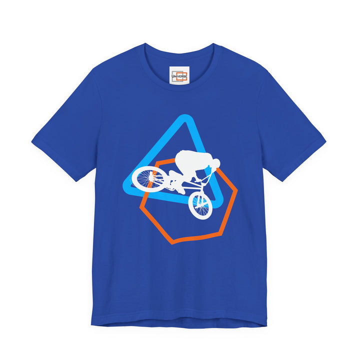Minimal BMX Dark — Unisex Graphic Tee | Universe