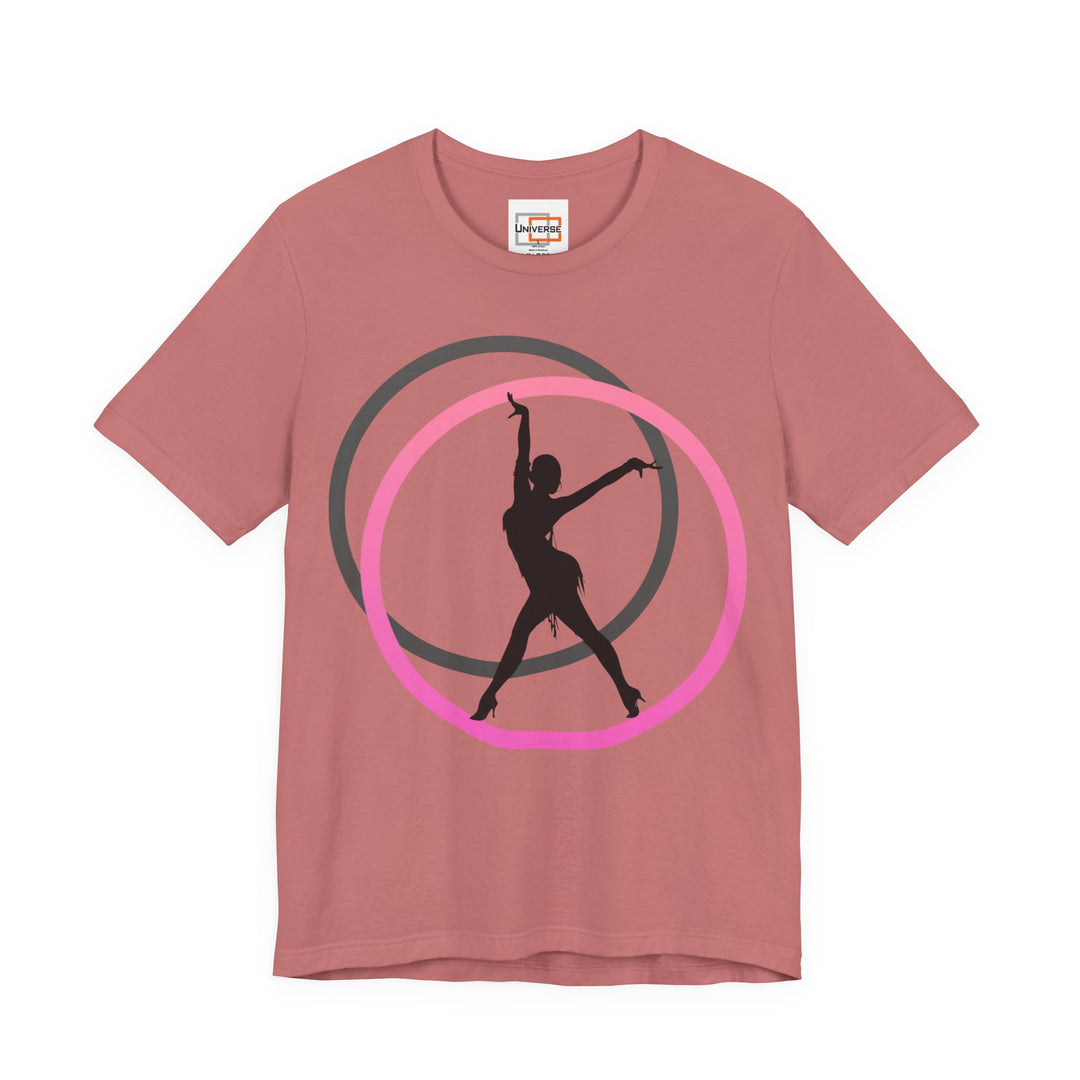 Minimal Dancer Light — Unisex Graphic Tee | Universe