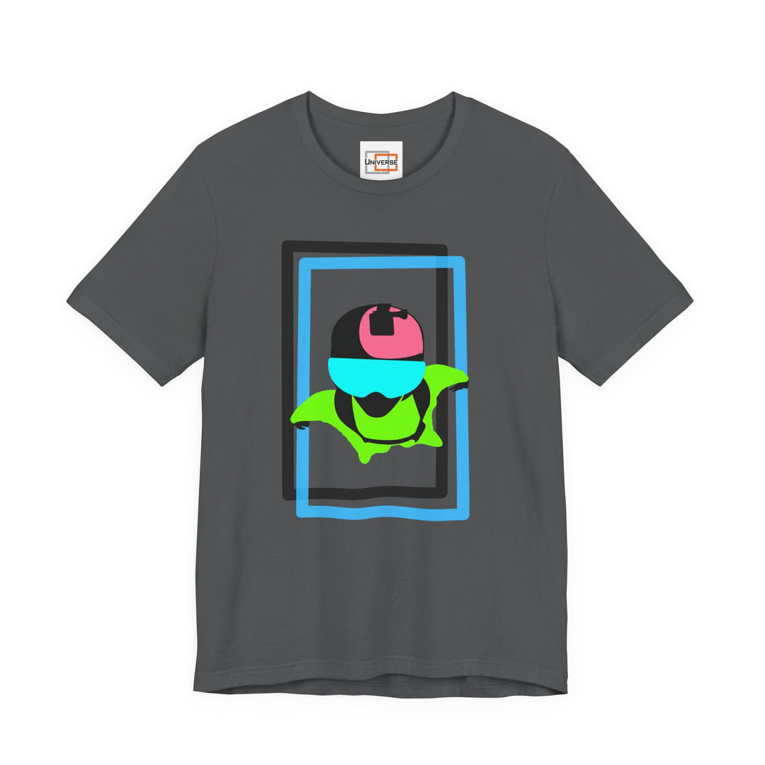 Minimal Wingsuit Dark— Unisex Graphic Tee | Universe