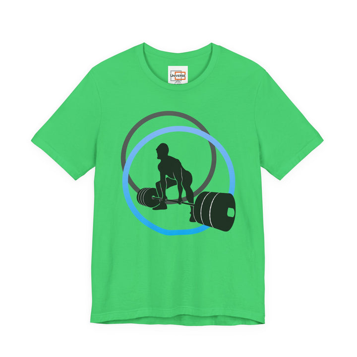 Minimal Deadlift Light — Unisex Graphic Tee | Universe