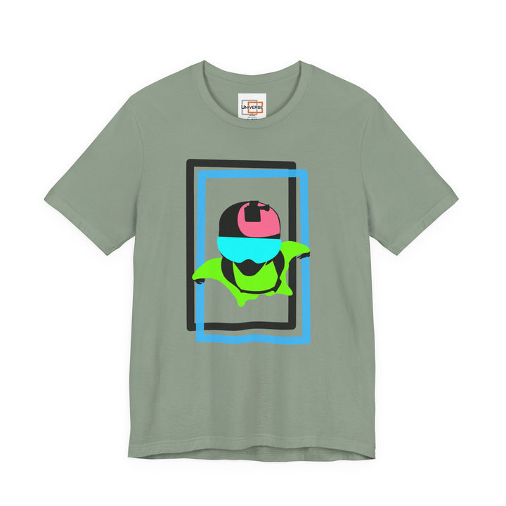 Minimal Wingsuit Dark— Unisex Graphic Tee | Universe