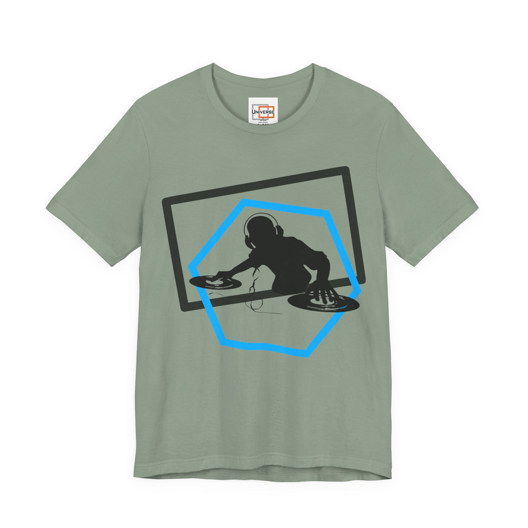 Minimal DJ Light — Unisex Graphic Tee | Universe