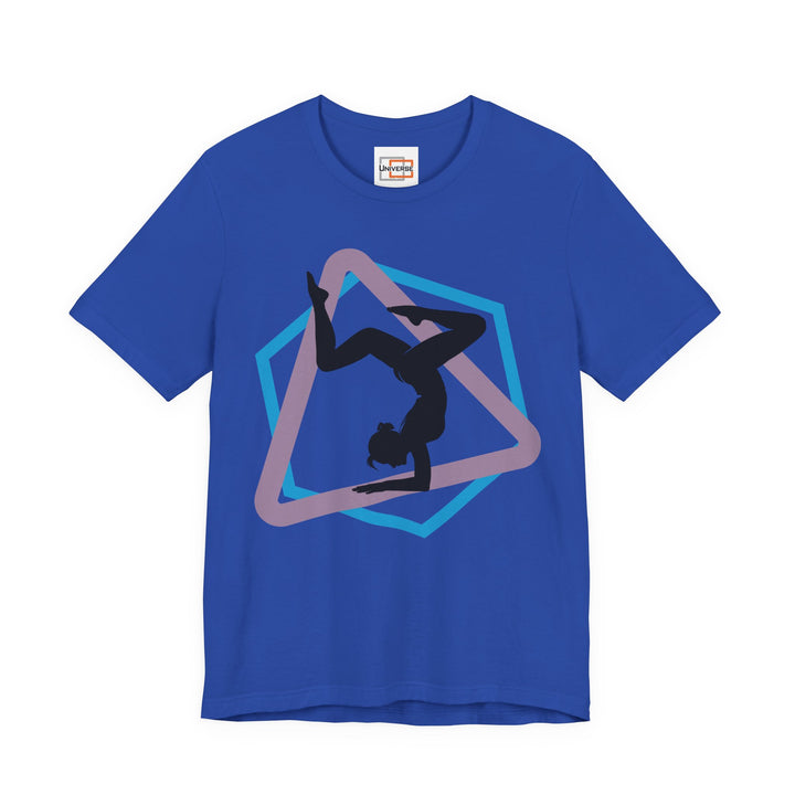 Minimal Yoga Light — Unisex Graphic Tee | Universe