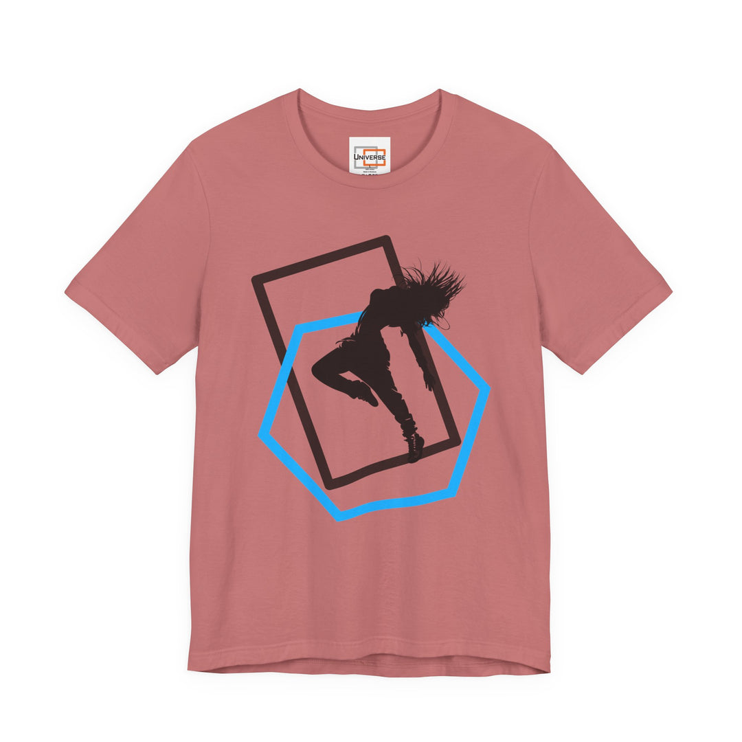 Minimal Street Dancer Light — Unisex Graphic Tee | Universe