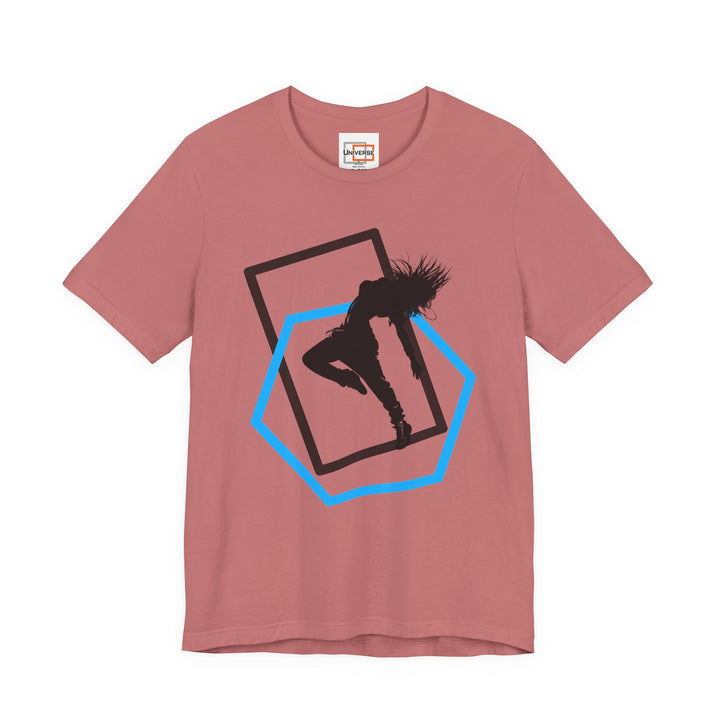 Minimal Street Dancer Light — Unisex Graphic Tee | Universe