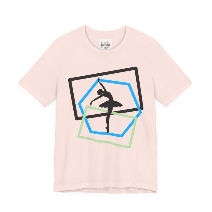 Minimal Ballerina Light — Unisex Graphic Tee | Universe