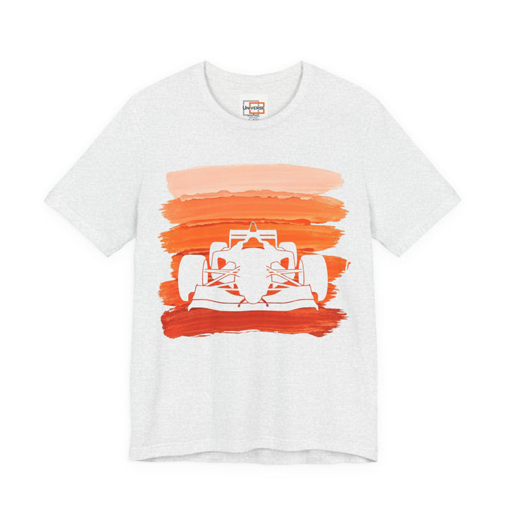 Vintage Formula Orange Stripes — Unisex Graphic Tee | Universe
