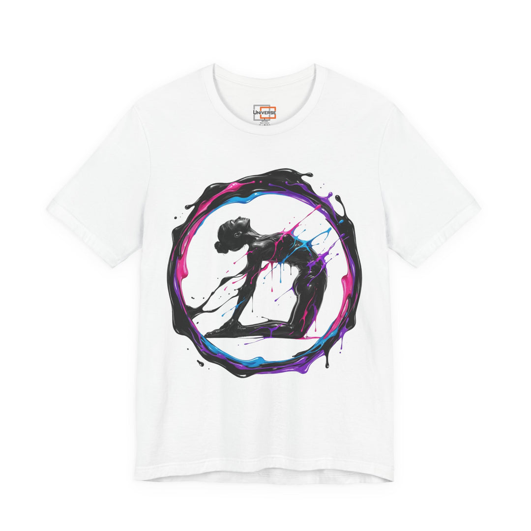 Paint Splash Dancer— Unisex Graphic Tee | Universe