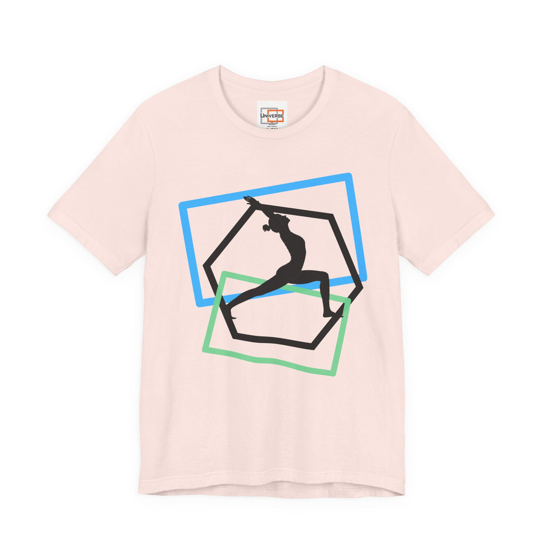 Minimal Yoga 2 Light — Unisex Graphic Tee | Universe