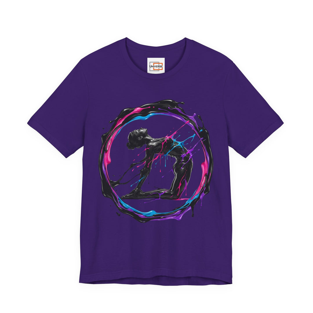 Paint Splash Dancer— Unisex Graphic Tee | Universe