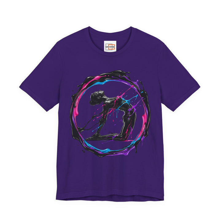Paint Splash Dancer— Unisex Graphic Tee | Universe