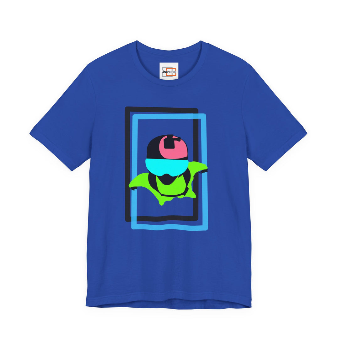 Minimal Wingsuit Dark— Unisex Graphic Tee | Universe