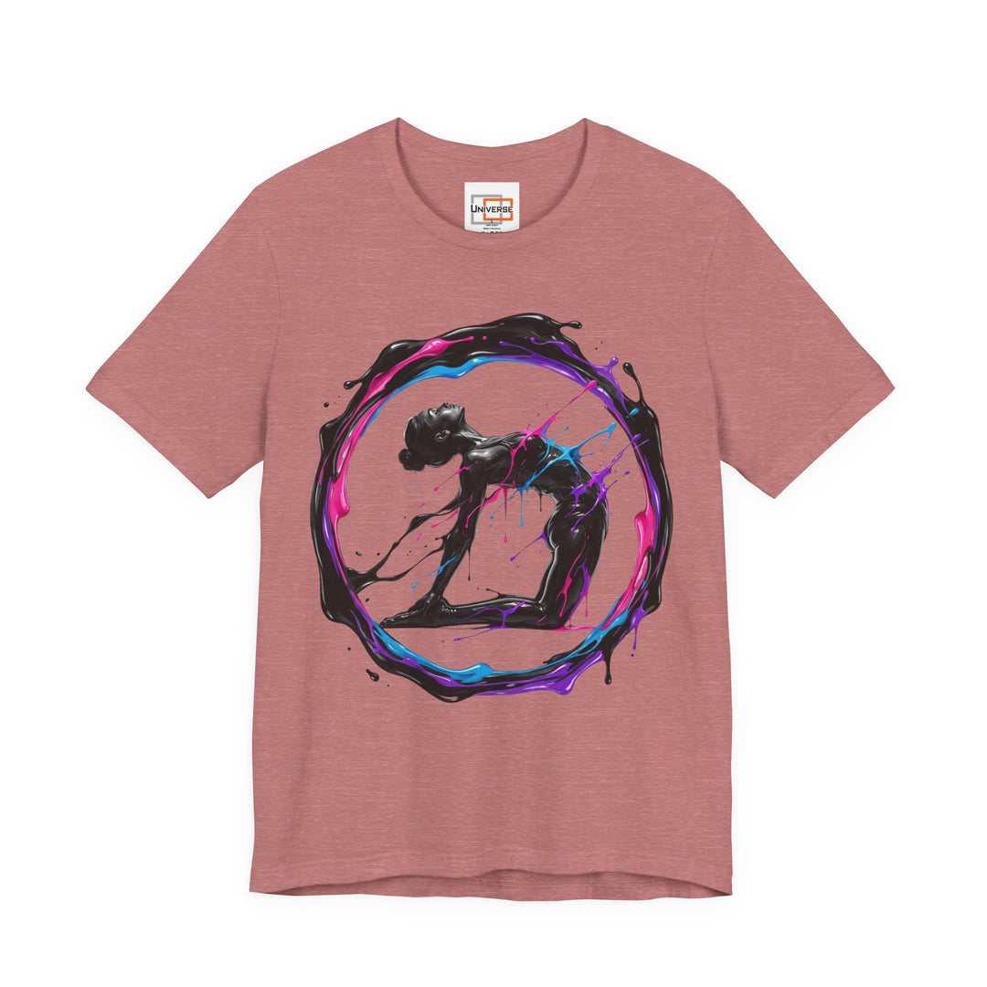 Paint Splash Dancer— Unisex Graphic Tee | Universe