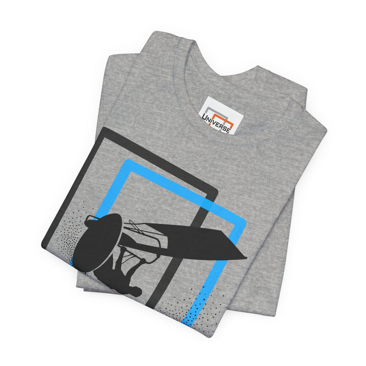 Minimal Windsurfer Light — Unisex Graphic Tee | Universe