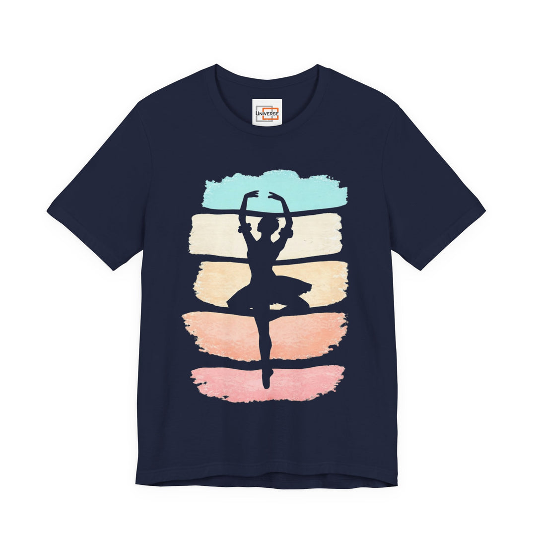 Vintage Ballerina Pastel — Unisex Graphic Tee | Universe