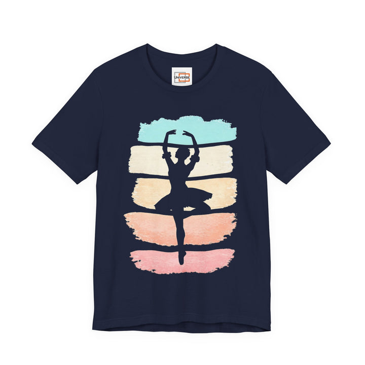 Vintage Ballerina Pastel — Unisex Graphic Tee | Universe