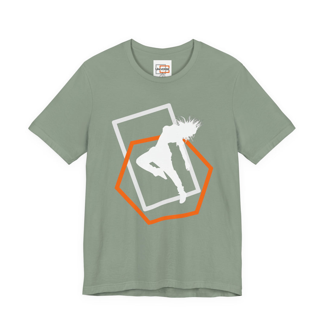 Minimal Street Dancer Dark — Unisex Graphic Tee | Universe