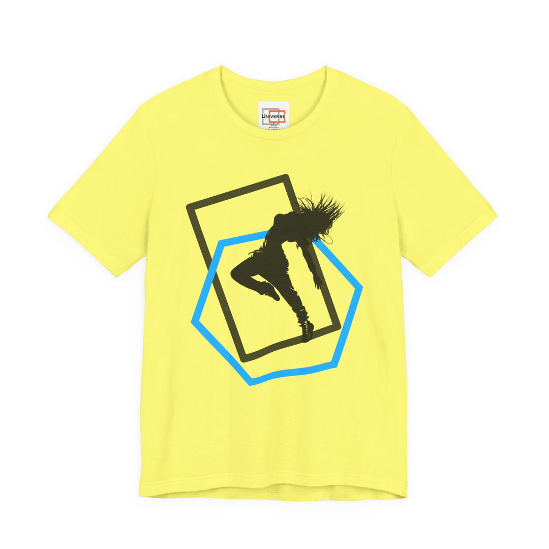 Minimal Street Dancer Light — Unisex Graphic Tee | Universe