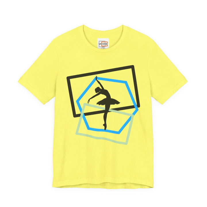 Minimal Ballerina Light — Unisex Graphic Tee | Universe