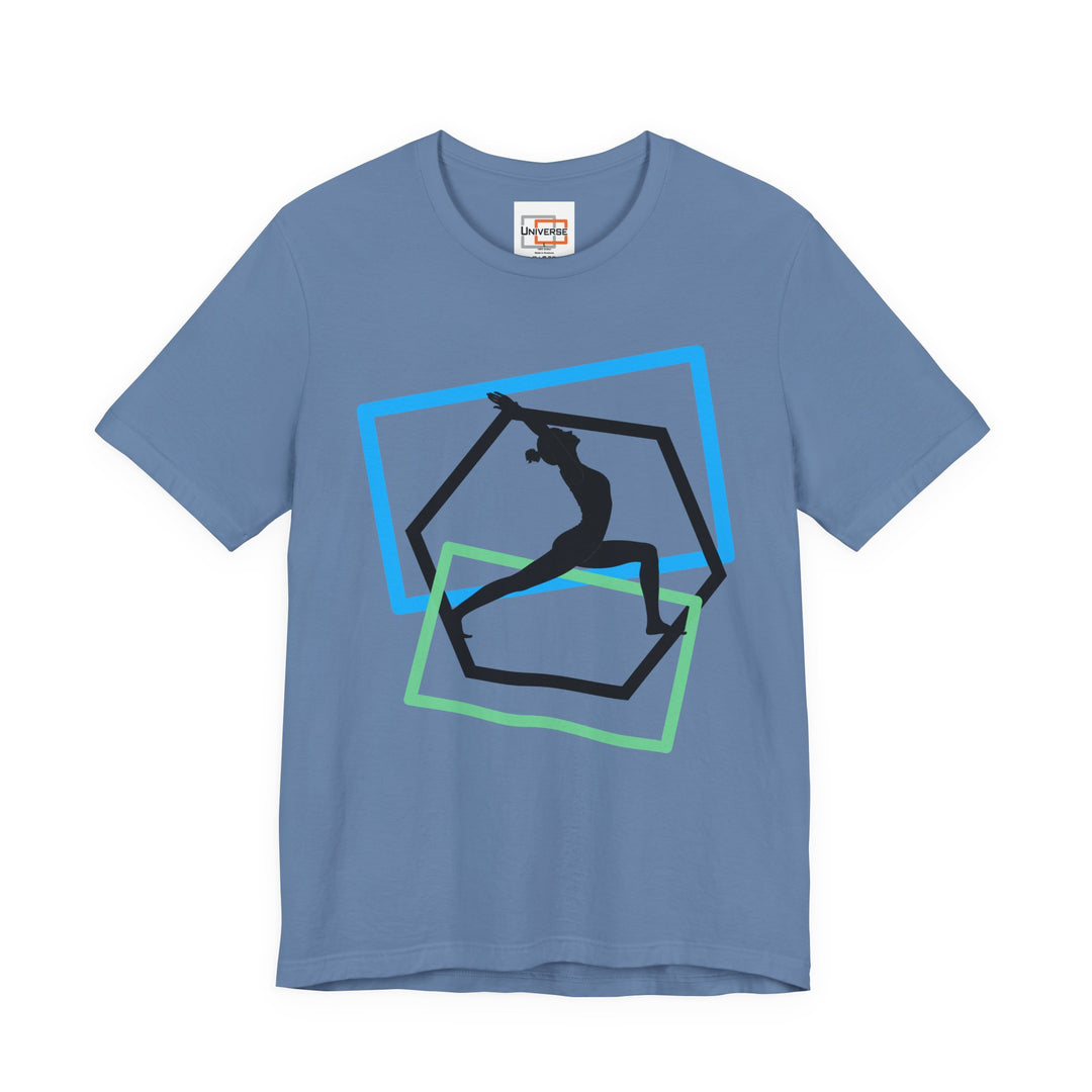 Minimal Yoga 2 Light — Unisex Graphic Tee | Universe