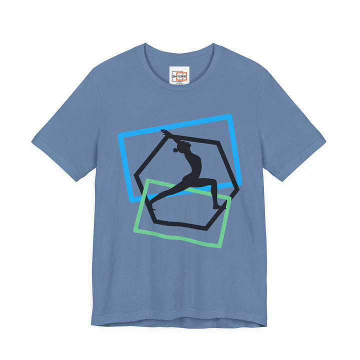 Minimal Yoga 2 Light — Unisex Graphic Tee | Universe