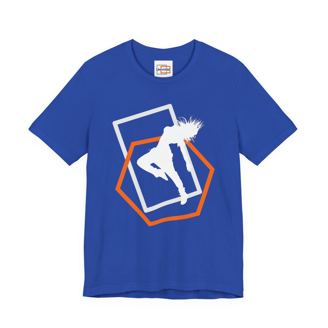 Minimal Street Dancer Dark — Unisex Graphic Tee | Universe
