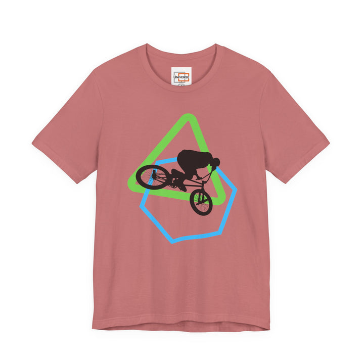 Minimal BMX Light — Unisex Graphic Tee | Universe