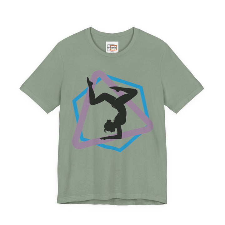 Minimal Yoga Light — Unisex Graphic Tee | Universe