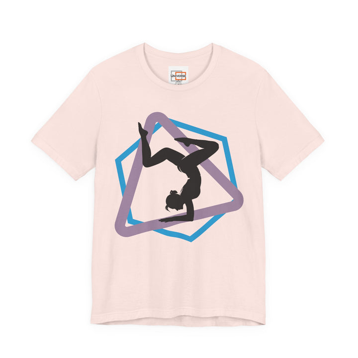 Minimal Yoga Light — Unisex Graphic Tee | Universe