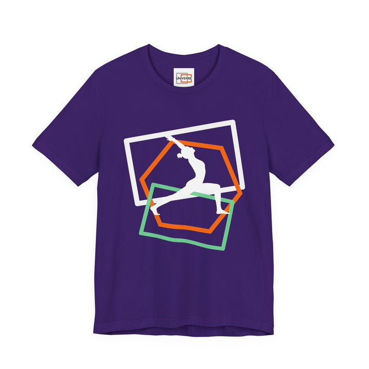 Minimal Yoga Dark — Unisex Graphic Tee | Universe