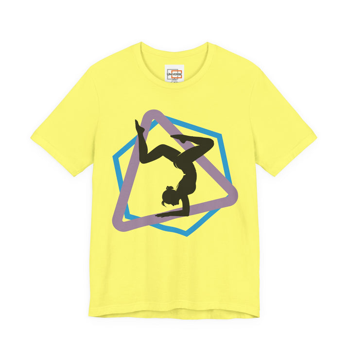 Minimal Yoga Light — Unisex Graphic Tee | Universe