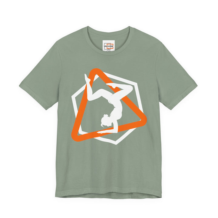 Minimal Yoga Dark — Unisex Graphic Tee | Universe