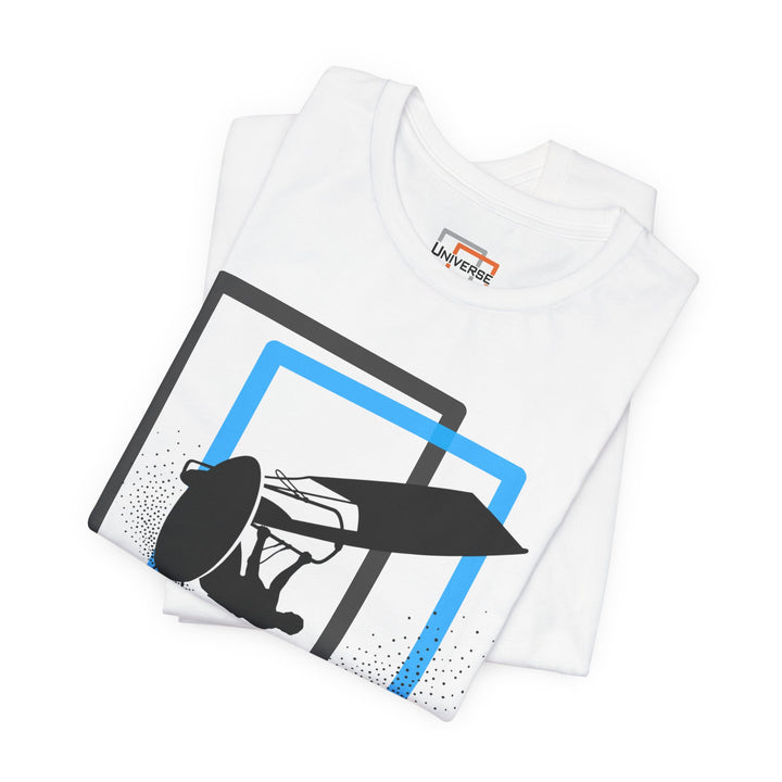 Minimal Windsurfer Light — Unisex Graphic Tee | Universe