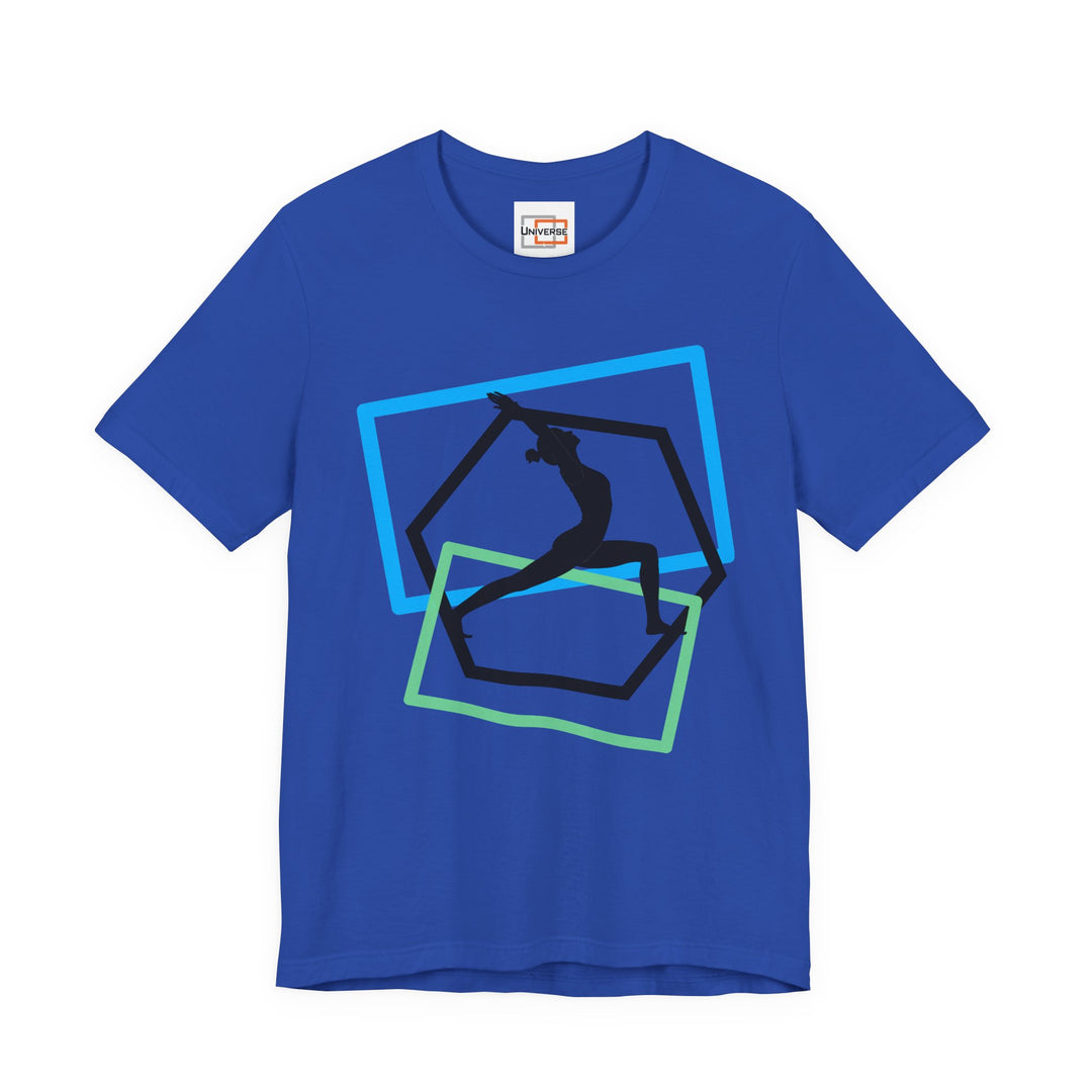 Minimal Yoga 2 Light — Unisex Graphic Tee | Universe