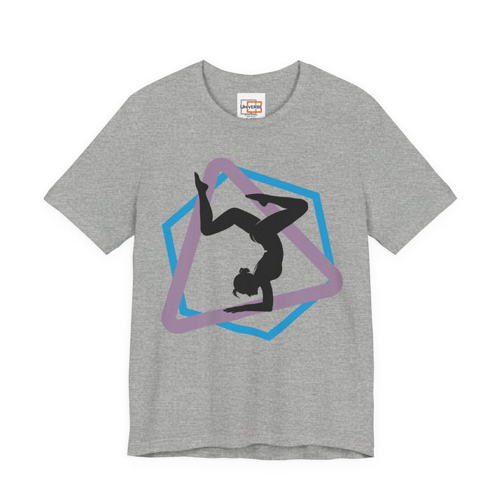 Minimal Yoga Light — Unisex Graphic Tee | Universe