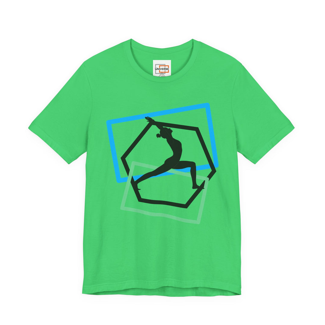 Minimal Yoga 2 Light — Unisex Graphic Tee | Universe