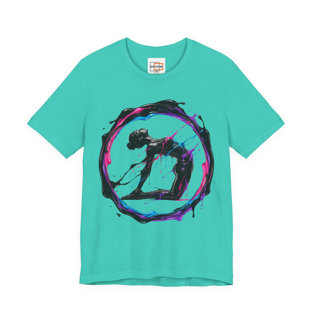 Paint Splash Dancer— Unisex Graphic Tee | Universe