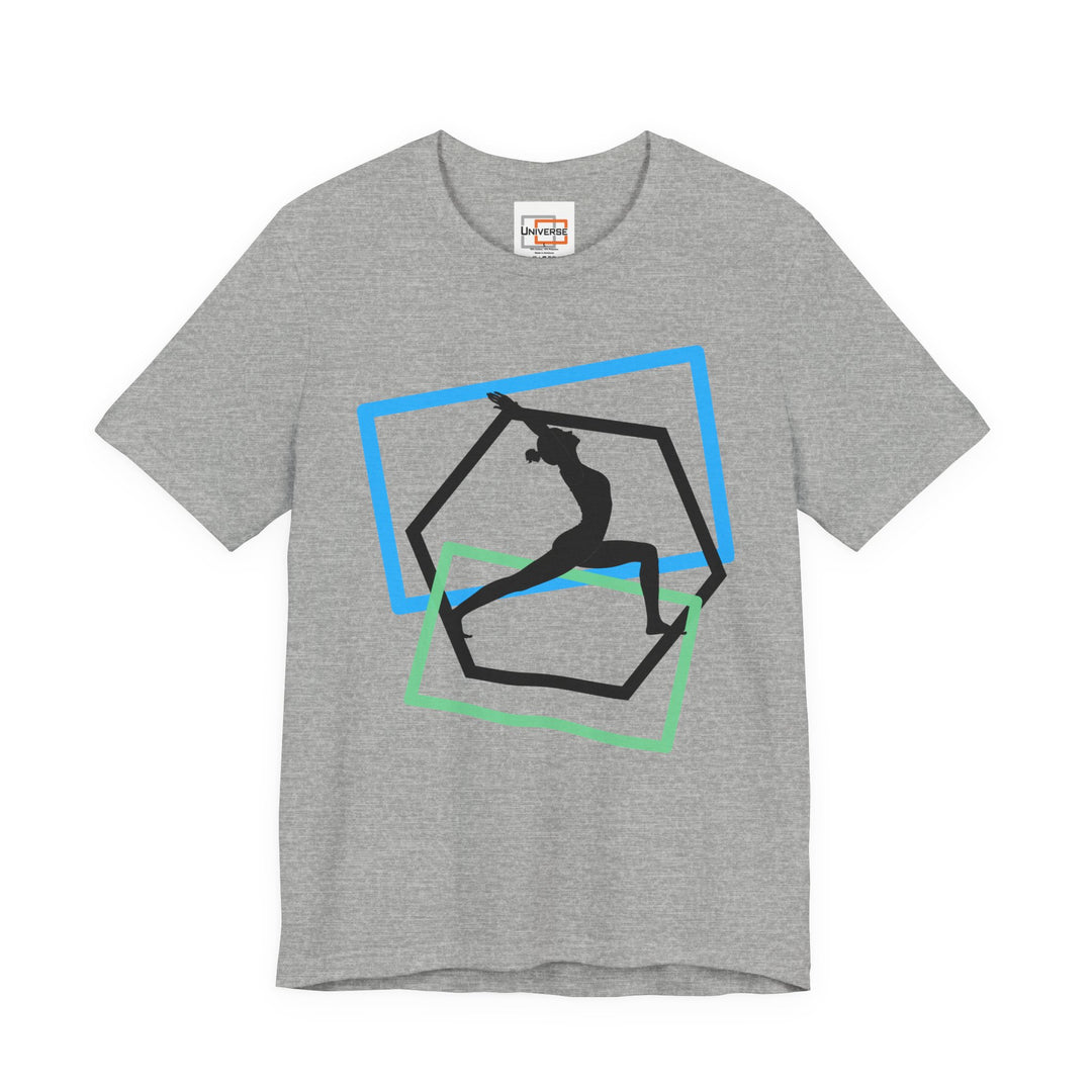 Minimal Yoga 2 Light — Unisex Graphic Tee | Universe