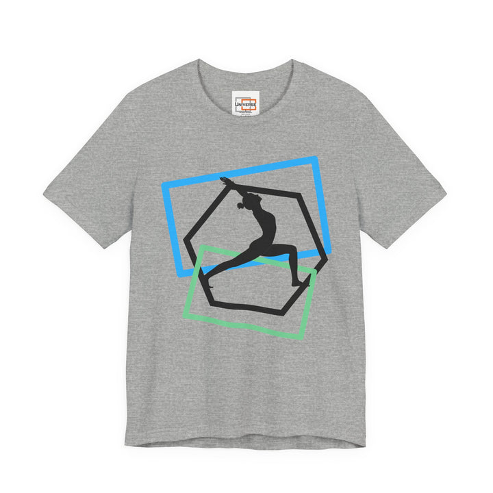 Minimal Yoga 2 Light — Unisex Graphic Tee | Universe