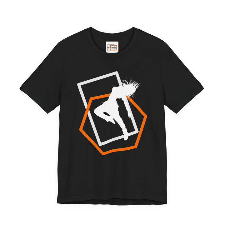 Minimal Street Dancer Dark — Unisex Graphic Tee | Universe