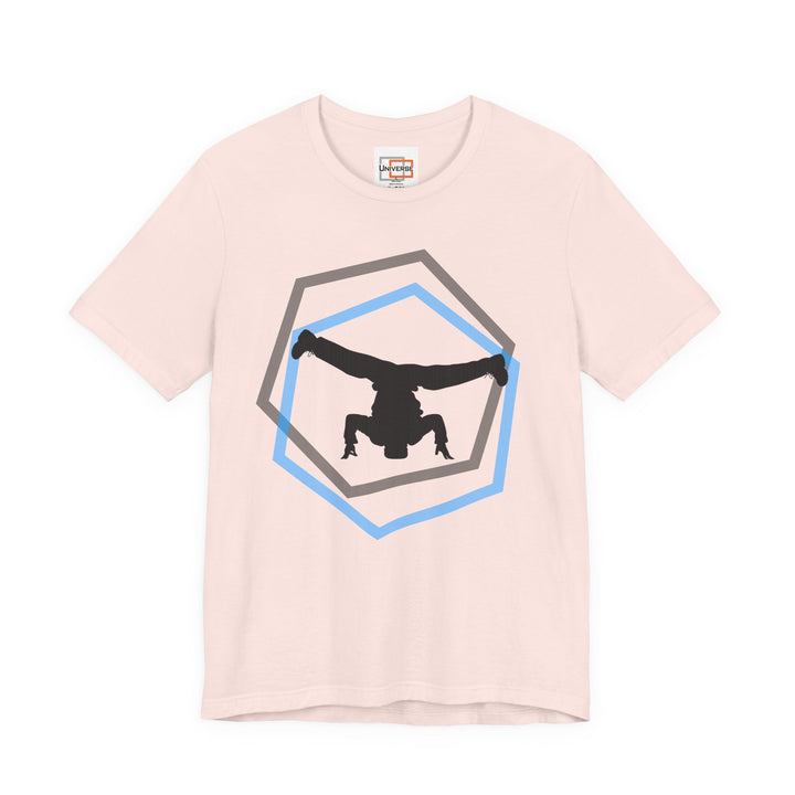 Minimal Breakdancer Light — Unisex Graphic Tee | Universe