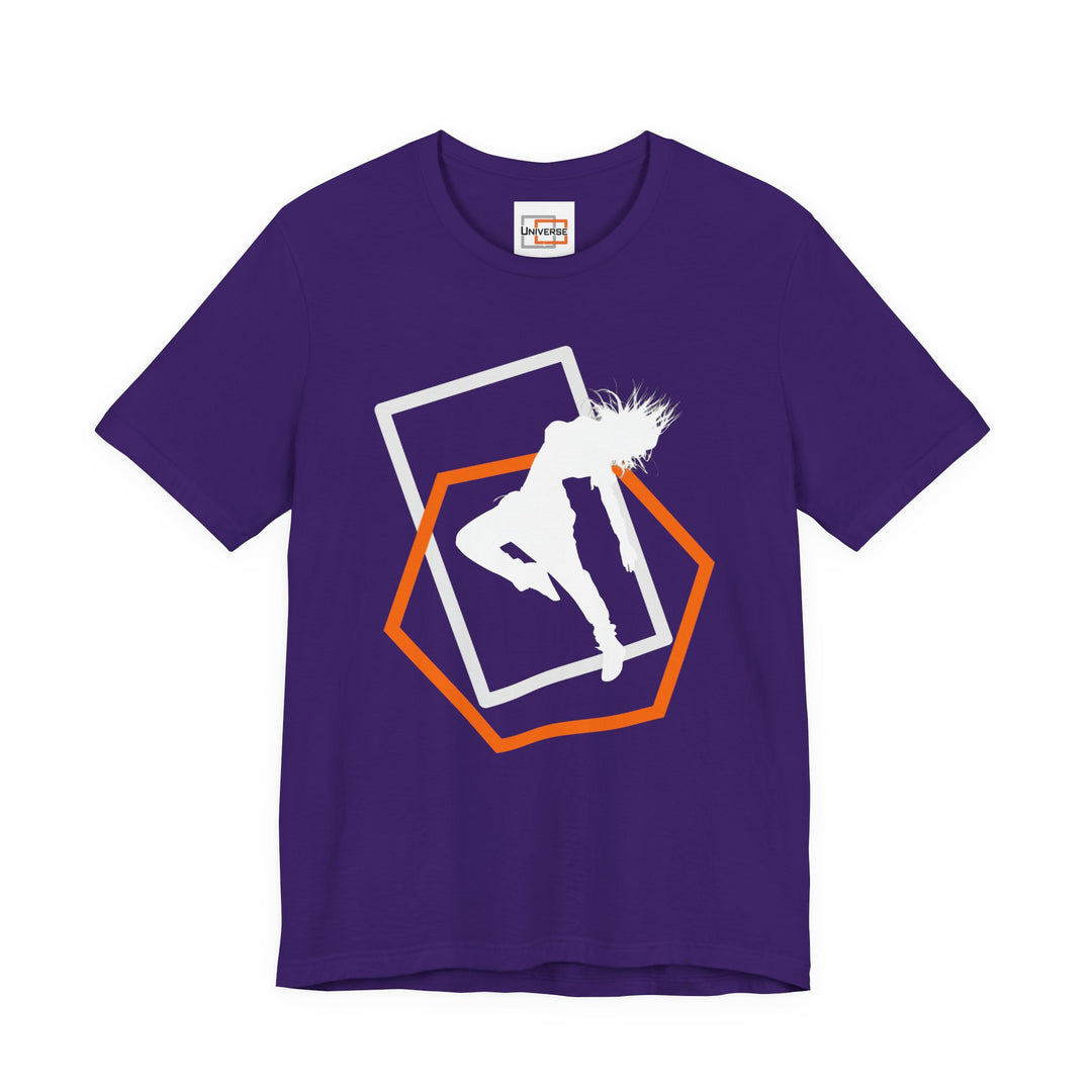 Minimal Street Dancer Dark — Unisex Graphic Tee | Universe