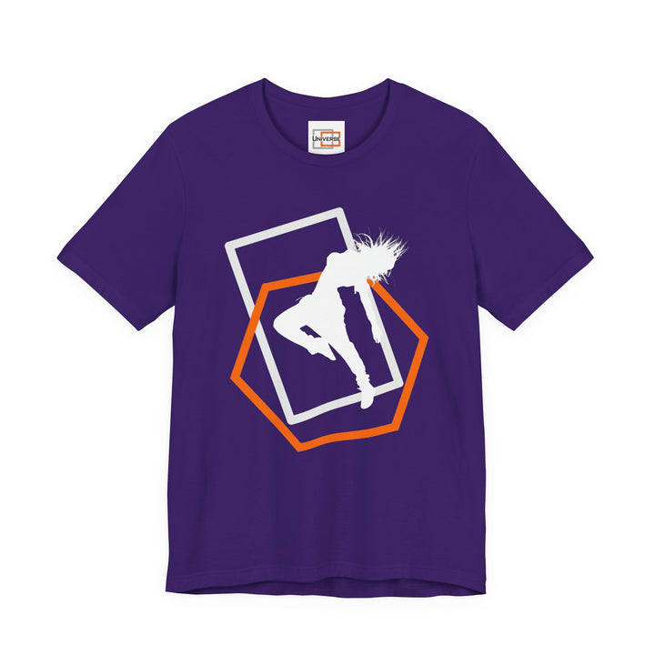 Minimal Street Dancer Dark — Unisex Graphic Tee | Universe